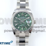 DateJust 36 126234 EWEF 1:1 Best Edition Green Leaf Stick Dial on Oyster Bracelet A3235
