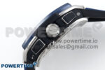 Spirit of Big Bang Titanium BBF 1:1 Best Edition Blue Ceramic Bezel Skeleton Dial on Blue Rubber Strap A7750 - Image 6