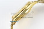 Day Date 128238 36mm YG KF 1:1 Best Edition Black Dial Stick Marker On President Bracelet A2836 (Gain Weight) - Image 7