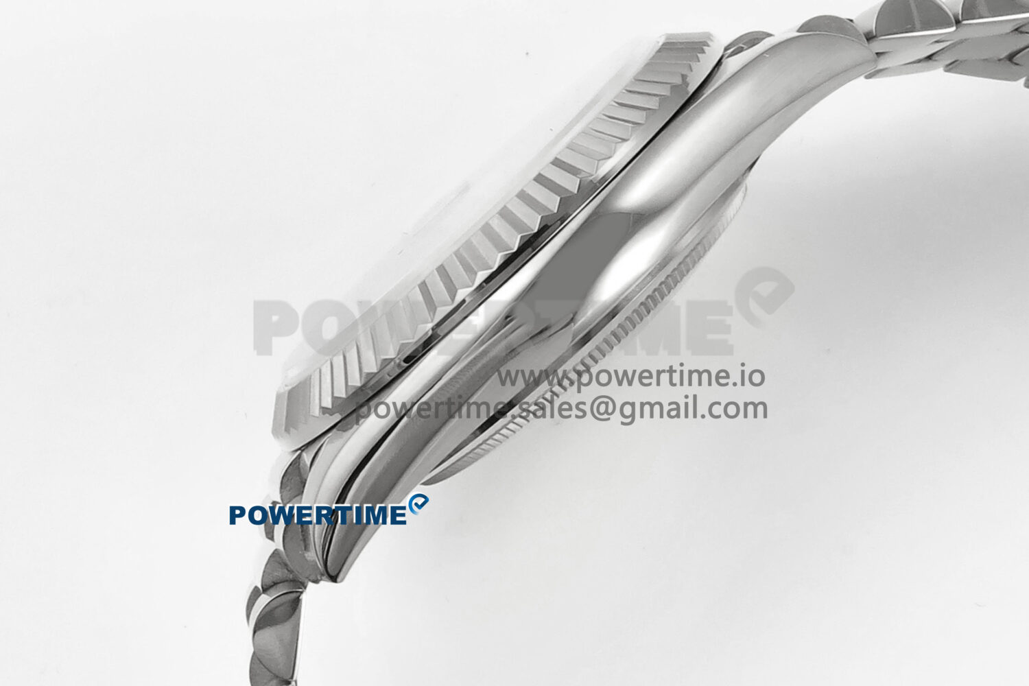 Day Date 128239 36mm SS KF 1:1 Best Edition Black Dial Stick Marker On President Bracelet A2836 (Gain Weight) - Image 7