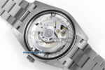 Day Date 128239 36mm SS KF 1:1 Best Edition Black Dial Stick Marker On President Bracelet A2836 (Gain Weight) - Image 9