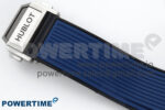 Spirit of Big Bang Titanium BBF 1:1 Best Edition Blue Ceramic Bezel Skeleton Dial on Blue Rubber Strap A7750 - Image 10