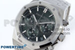 Royal Oak Chrono 26240 SS APSF 1:1 Best Edition Green Dial on SS Bracelet SA4401 Super Clone - Image 3