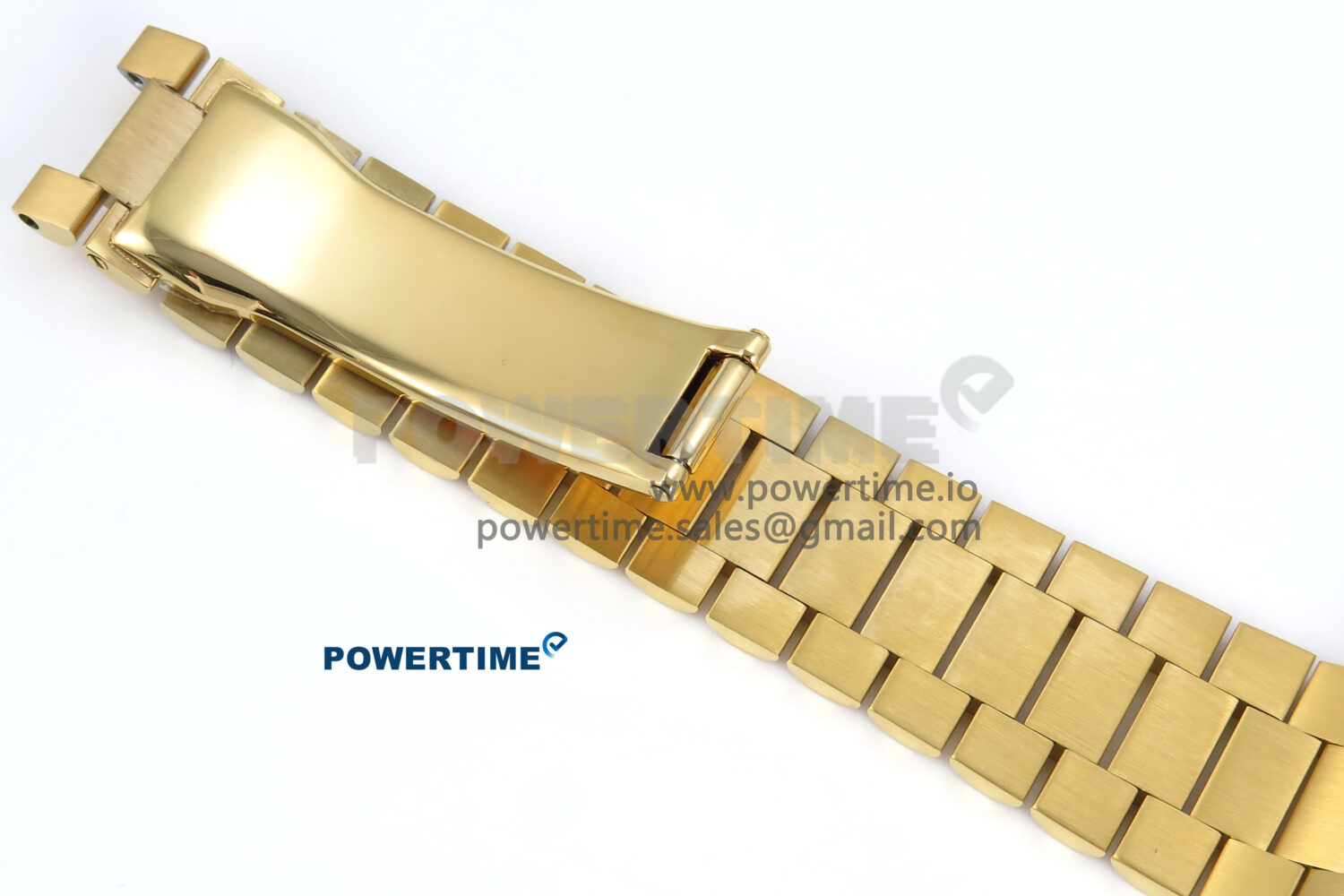 Day Date 128238 36mm YG KF 1:1 Best Edition Black Dial Stick Marker On President Bracelet A2836 (Gain Weight) - Image 14