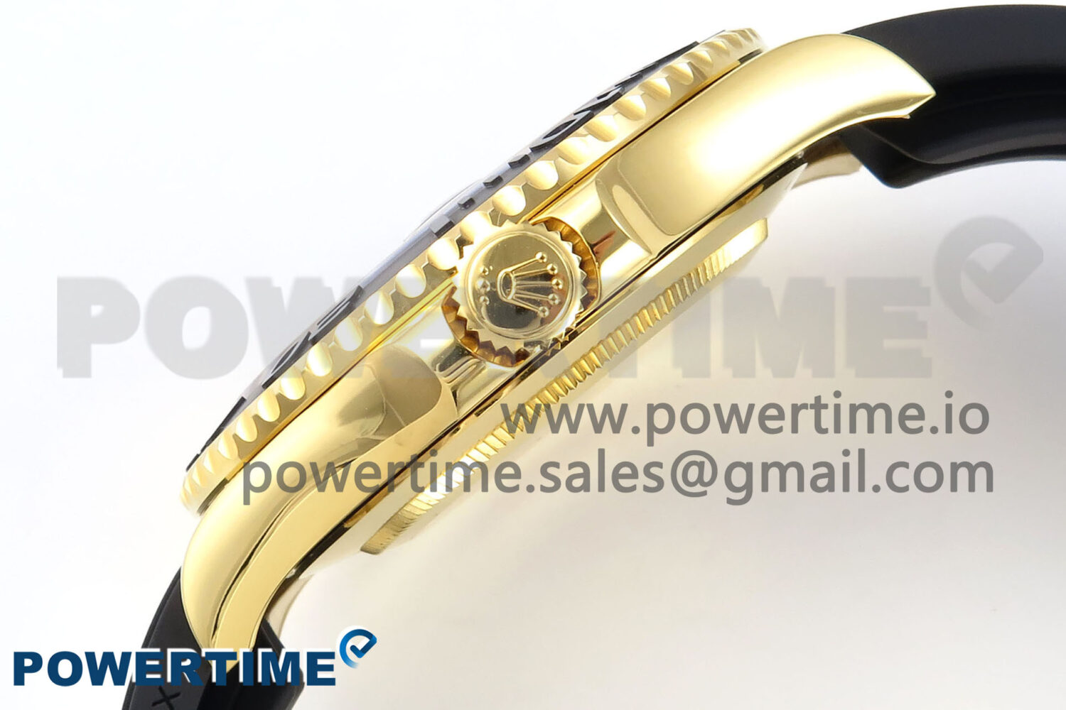 Yacht-Master YG 226658 QF+ 1:1 Best Edition Black Dial on Oysterflex Strap VR3235 - Image 5