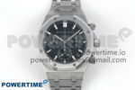 Royal Oak Chrono 26240 SS APSF 1:1 Best Edition Green Dial on SS Bracelet SA4401 Super Clone
