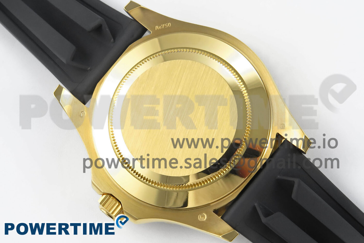 Yacht-Master YG 226658 QF+ 1:1 Best Edition Black Dial on Oysterflex Strap VR3235 - Image 8