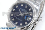 DateJust 36 126234 EWEF 1:1 Best Edition Blue Diamonds Dial on Oyster Bracelet A3235 - Image 3