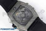 Spirit of Big Bang Titanium BBF 1:1 Best Edition Skeleton Dial on Blue Rubber Strap A7750 - Image 9