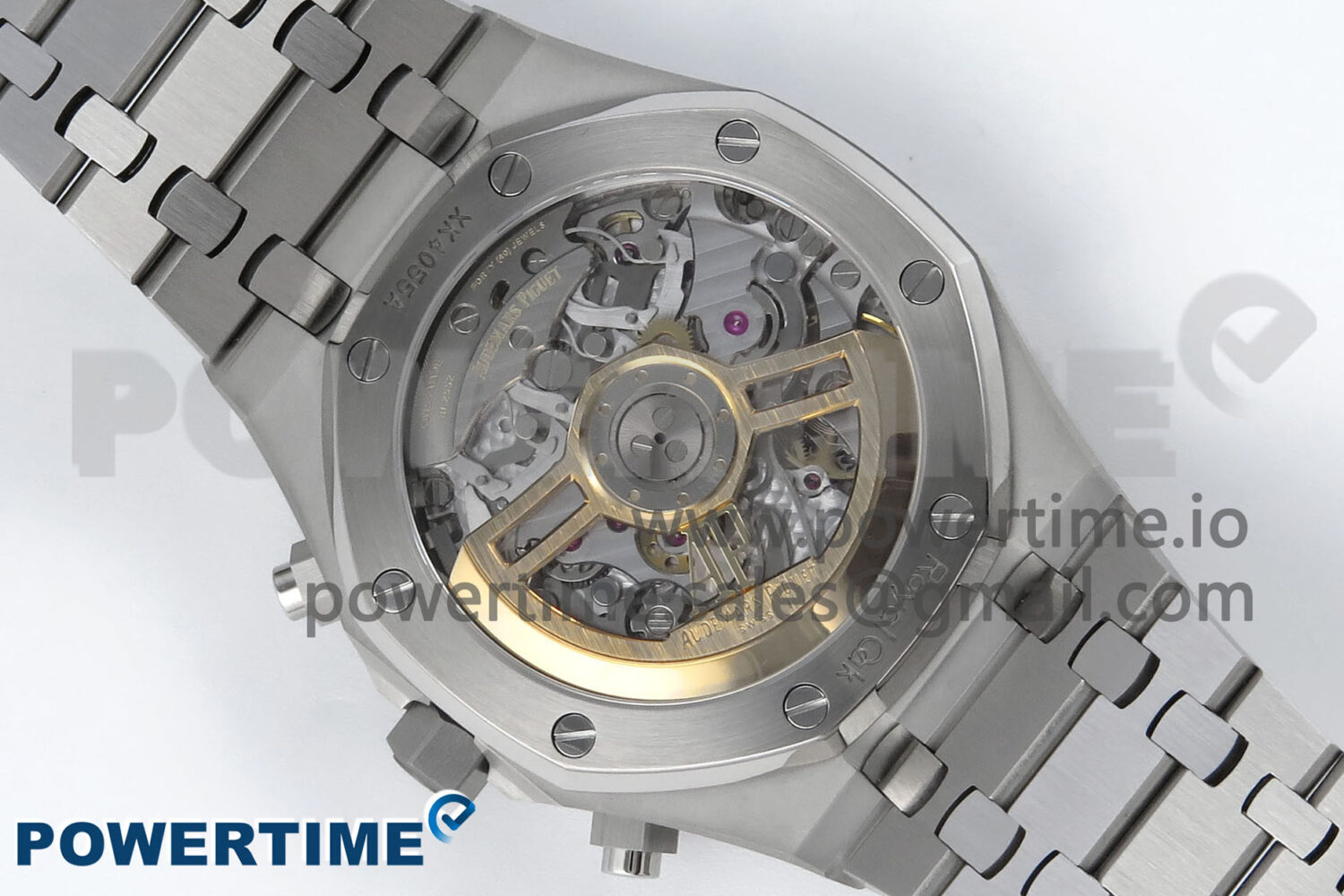Royal Oak Chrono 26240 SS APSF 1:1 Best Edition Green Dial on SS Bracelet SA4401 Super Clone - Image 8