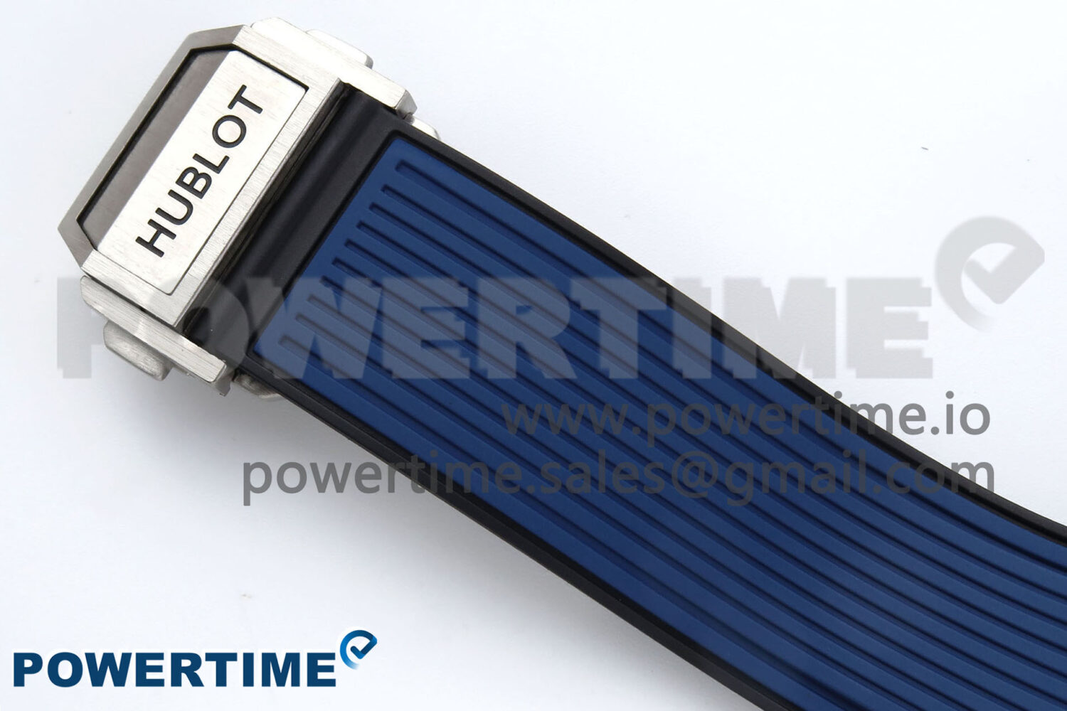 Spirit of Big Bang Titanium BBF 1:1 Best Edition Skeleton Dial on Blue Rubber Strap A7750 - Image 10