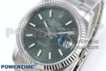 DateJust 36 126234 EWEF 1:1 Best Edition Green Stick Dial on Oyster Bracelet A3235 - Image 3