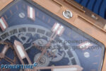 Spirit of Big Bang RG BBF 1:1 Best Edition Skeleton Dial on Blue Rubber Strap A7750 - Image 4