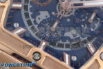 Spirit of Big Bang RG BBF 1:1 Best Edition Skeleton Dial on Blue Rubber Strap A7750 - Image 5