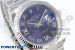 DateJust 36 126234 EWEF 1:1 Best Edition Purple Roman Diamonds Dial on Oyster Bracelet A3235 - Image 2