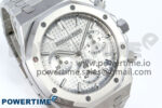Royal Oak Chrono 26240 SS APSF 1:1 Best Edition Silver Dial on SS Bracelet SA4401 Super Clone - Image 2