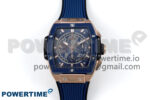 Spirit of Big Bang RG BBF 1:1 Best Edition Skeleton Dial on Blue Rubber Strap A7750