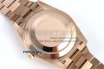 Day Date 128235 36mm RG KF 1:1 Best Edition Green Roman Dial On President Bracelet A2836 (Gain Weight) - Image 8