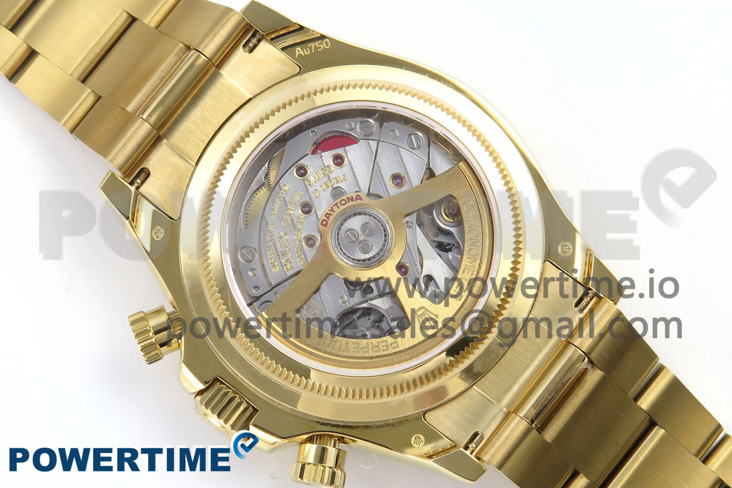 Daytona 126528 QF 1:1 Best Edition Black Dial Steel 904L on YG Bracelet V8 QF4132 - Image 8