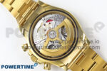 Daytona 126528 QF 1:1 Best Edition Black Dial Steel 904L on YG Bracelet V8 QF4132 - Image 9