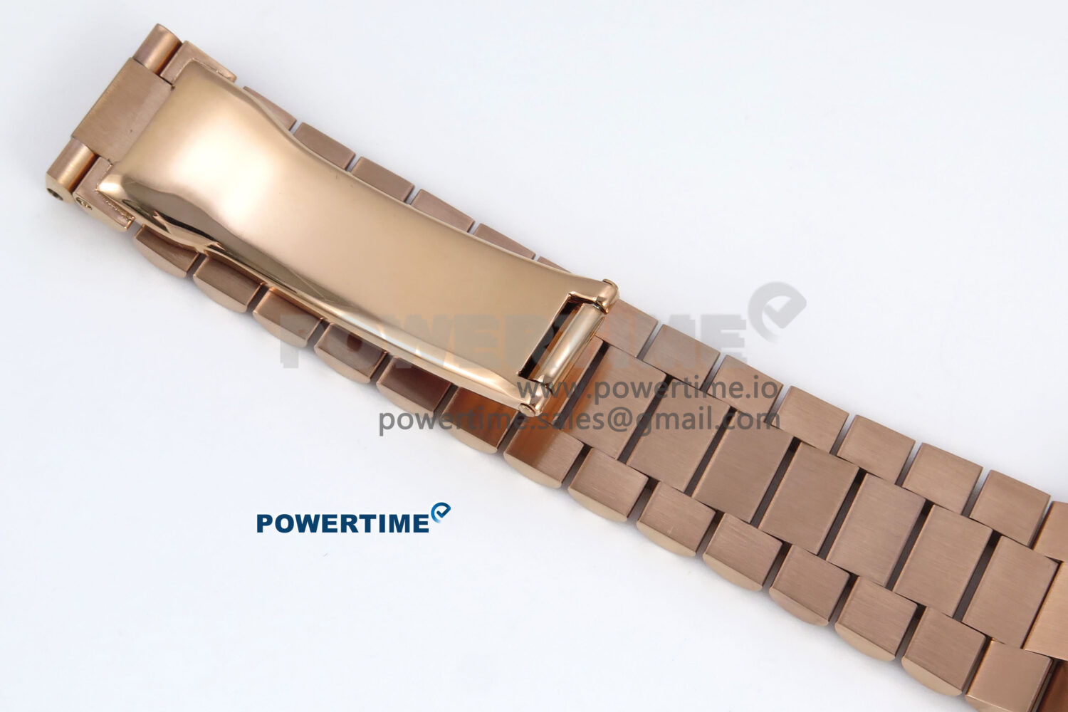 Day Date 128235 36mm RG KF 1:1 Best Edition Brown Roman Dial On President Bracelet A2836 (Gain Weight) - Image 14
