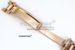 Day Date 128235 36mm RG KF 1:1 Best Edition Green Roman Dial On President Bracelet A2836 (Gain Weight) - Image 15
