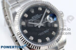 DateJust 36 126234 EWEF 1:1 Best Edition Black Diamonds Dial on Oyster Bracelet A3235 - Image 2