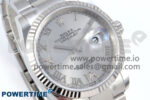 DateJust 36 126234 EWEF 1:1 Best Edition Silver Roman Diamonds Dial on Oyster Bracelet A3235 - Image 2