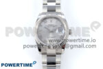 DateJust 36 126234 EWEF 1:1 Best Edition Silver Roman Diamonds Dial on Oyster Bracelet A3235