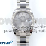 DateJust 36 126234 EWEF 1:1 Best Edition Silver Roman Diamonds Dial on Oyster Bracelet A3235