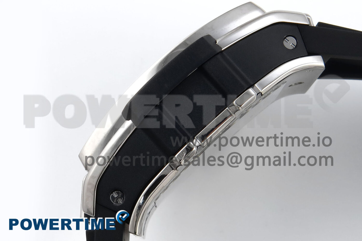 Spirit of Big Bang Titanium BBF 1:1 Best Edition Skeleton Dial on Black Rubber Strap A7750 - Image 7