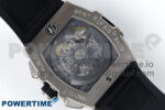 Spirit of Big Bang Titanium BBF 1:1 Best Edition Skeleton Dial on Black Rubber Strap A7750 - Image 9