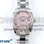DateJust 36 126234 EWEF 1:1 Best Edition Pink Roman Diamonds Dial on Oyster Bracelet A3235