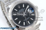 DateJust 36 126234 EWEF 1:1 Best Edition Black Stick Diamonds Dial on Oyster Bracelet A3235 - Image 2