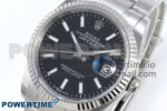 DateJust 36 126234 EWEF 1:1 Best Edition Black Stick Diamonds Dial on Oyster Bracelet A3235 - Image 3