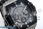 Spirit of Big Bang Titanium BBF 1:1 Best Edition Black Ceramic Bezel Skeleton Dial on Black Rubber Strap A7750 - Image 2