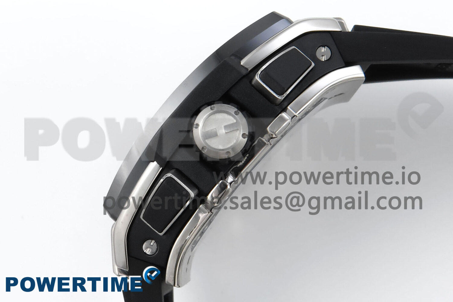 Spirit of Big Bang Titanium BBF 1:1 Best Edition Black Ceramic Bezel Skeleton Dial on Black Rubber Strap A7750 - Image 6