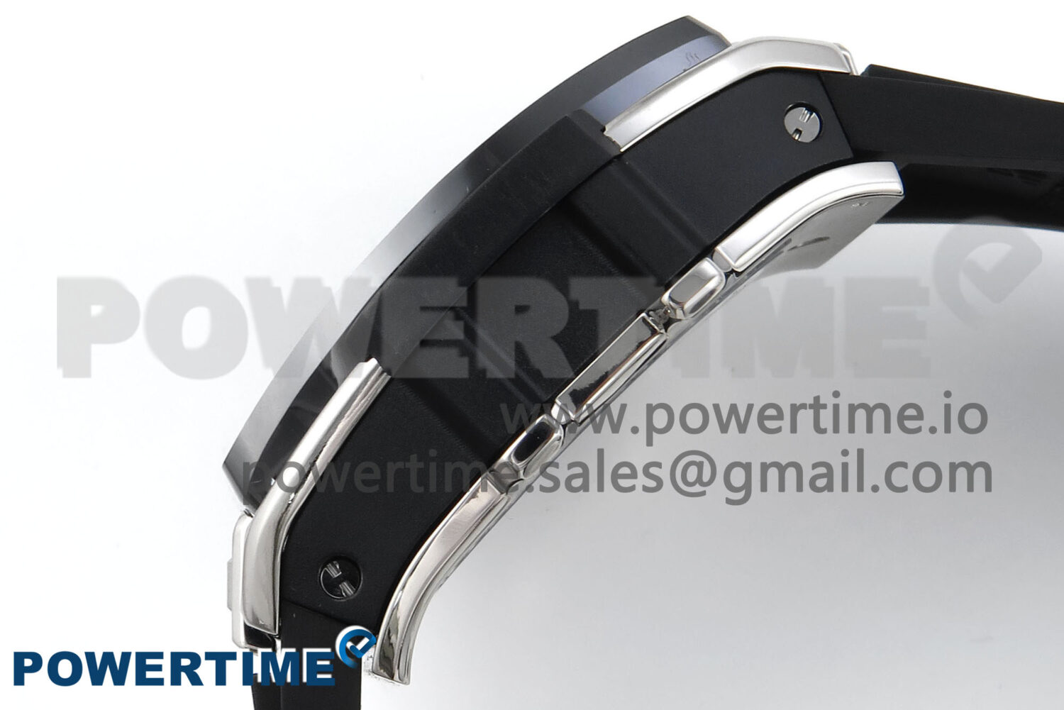 Spirit of Big Bang Titanium BBF 1:1 Best Edition Black Ceramic Bezel Skeleton Dial on Black Rubber Strap A7750 - Image 7