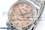 DateJust 36 126234 EWEF 1:1 Best Edition Orange Pattern Diamonds Dial on Oyster Bracelet A3235 - Image 3