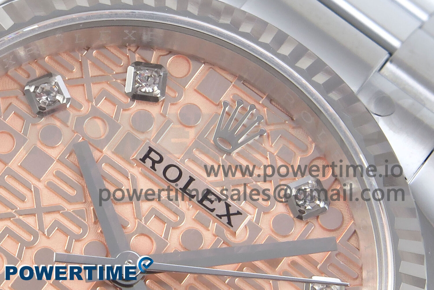 DateJust 36 126234 EWEF 1:1 Best Edition Orange Pattern Diamonds Dial on Oyster Bracelet A3235 - Image 4