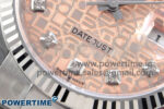 DateJust 36 126234 EWEF 1:1 Best Edition Orange Pattern Diamonds Dial on Oyster Bracelet A3235 - Image 5