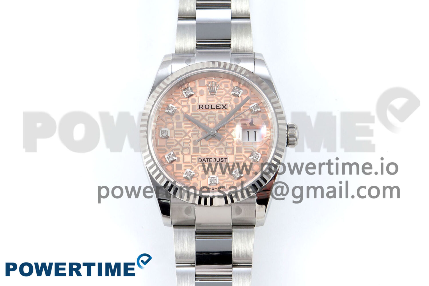 DateJust 36 126234 EWEF 1:1 Best Edition Orange Pattern Diamonds Dial on Oyster Bracelet A3235 - Image 1