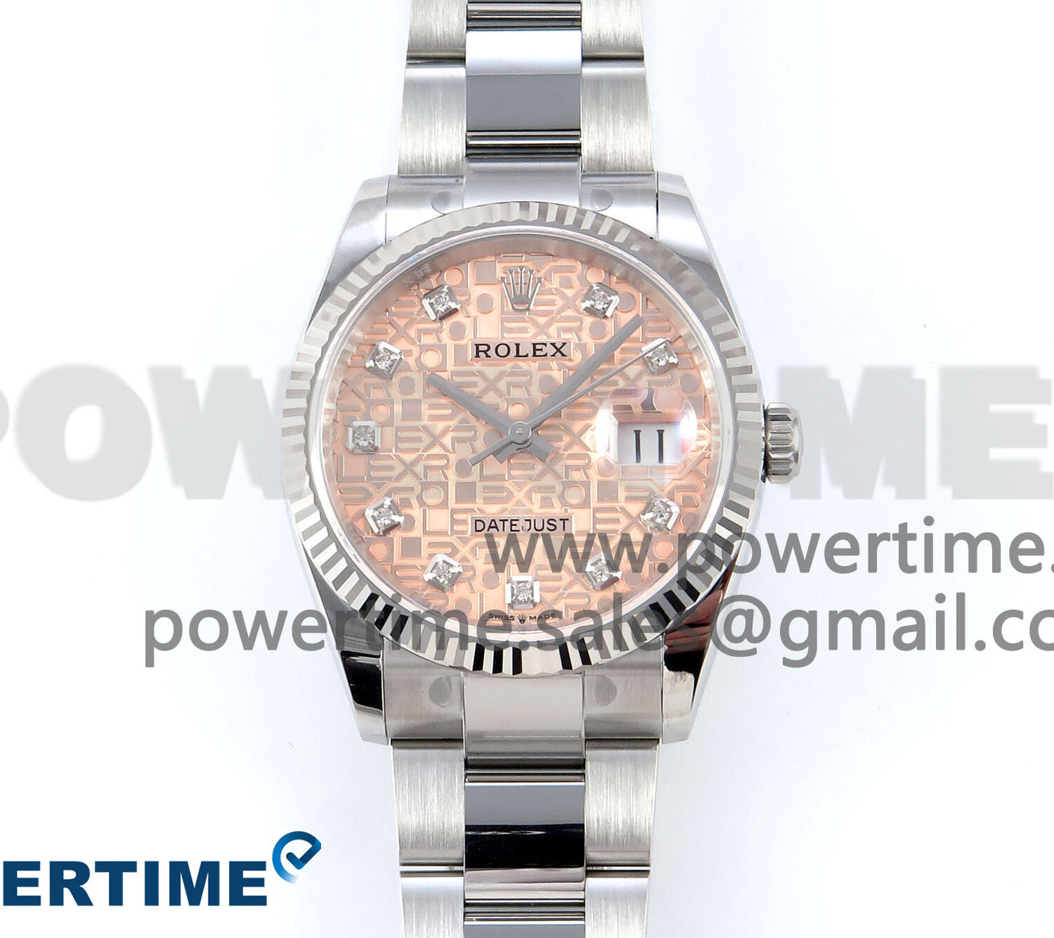 DateJust 36 126234 EWEF 1:1 Best Edition Orange Pattern Diamonds Dial on Oyster Bracelet A3235