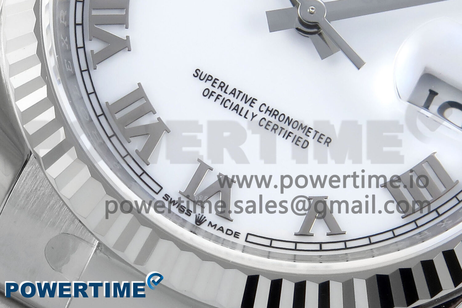 DateJust 36 126234 EWEF 1:1 Best Edition White Roman Dial on SS Jubilee Bracelet A3235 - Image 5