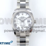 DateJust 36 126234 EWEF 1:1 Best Edition White Roman Dial on SS Jubilee Bracelet A3235