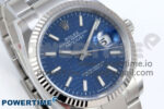 DateJust 36 126234 EWEF 1:1 Best Edition Blue Textured Stick Dial on Oyster Bracelet A3235 - Image 2