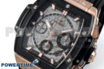 Spirit of Big Bang RG BBF 1:1 Best Edition RG Ceramic Bezel Skeleton Dial on Black Rubber Strap A7750 - Image 3