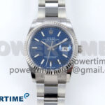 DateJust 36 126234 EWEF 1:1 Best Edition Blue Textured Stick Dial on Oyster Bracelet A3235