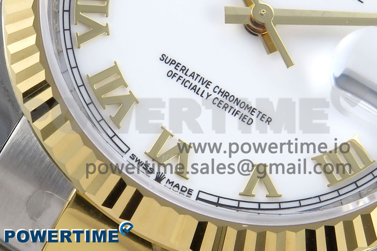 DateJust 36 126233 EWEF 1:1 Best Edition White Roman Dial on SS/YG Oyster Bracelet A3235 - Image 5
