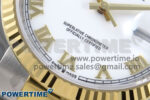 DateJust 36 126233 EWEF 1:1 Best Edition White Roman Dial on SS/YG Oyster Bracelet A3235 - Image 5